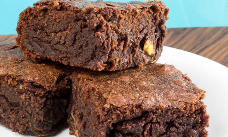 receta brownie vegano