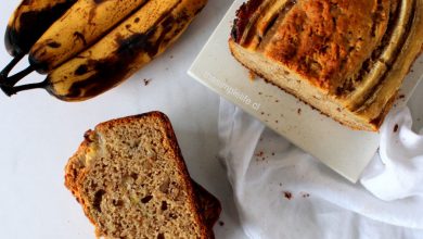 receta banana bread sin azucar