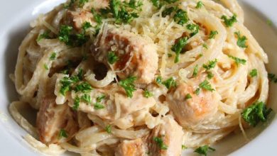 receta pasta alfredo con pollo