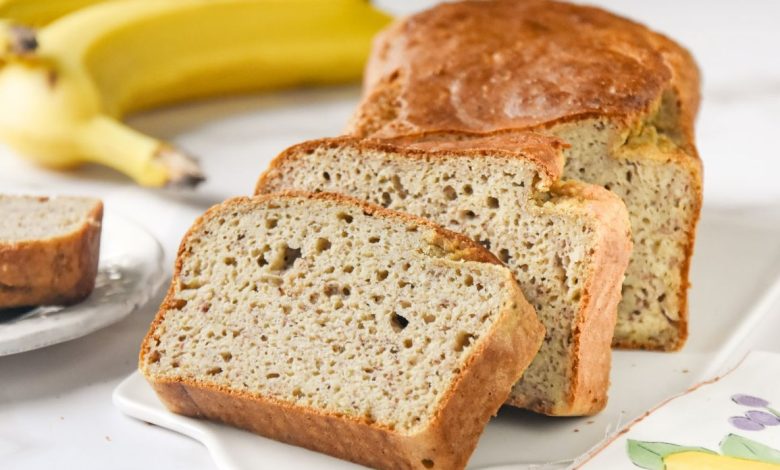 Banana Bread Receta Saludable