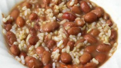 Receta Judías Pintas con Arroz