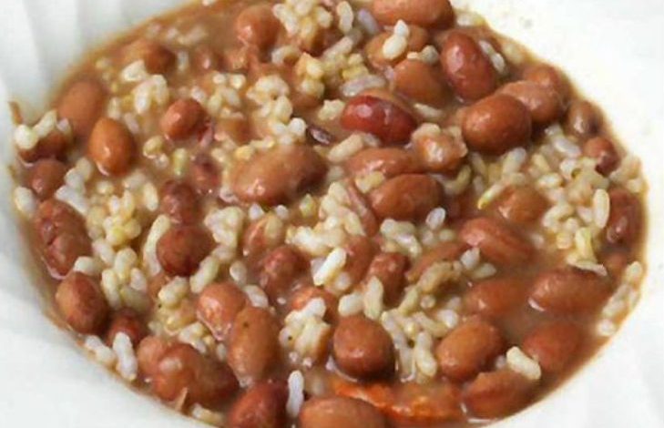 Receta Judías Pintas con Arroz