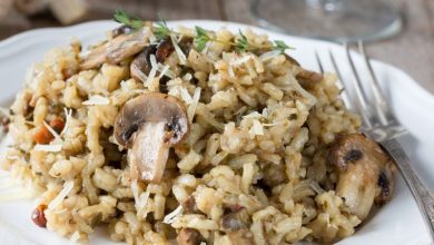 Recetas con Setas y Arroz