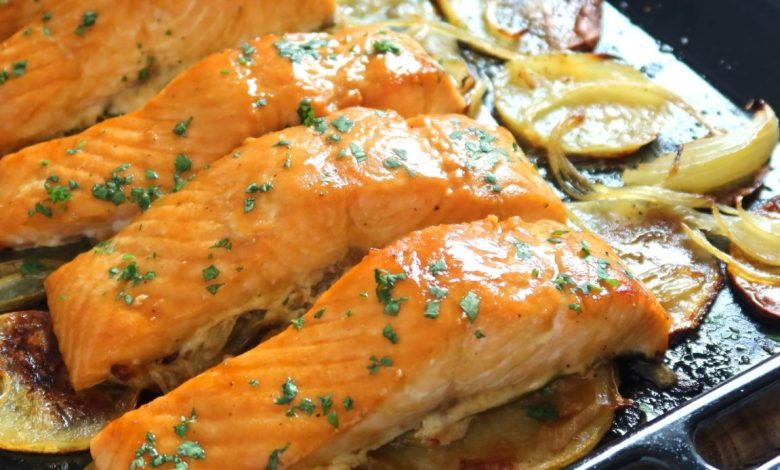 Receta Salmón al Horno