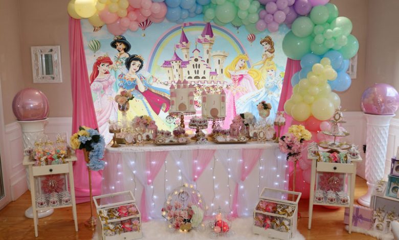 Decoración de cumpleaños de niña