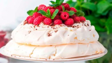 Pavlova receta fácil y rápida