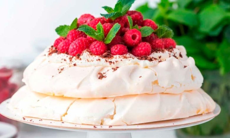 Pavlova receta fácil y rápida