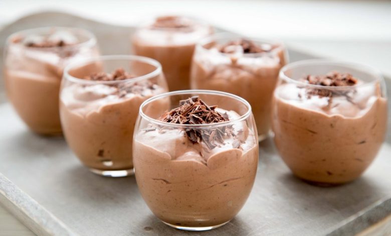 Mousse de chocolate casero